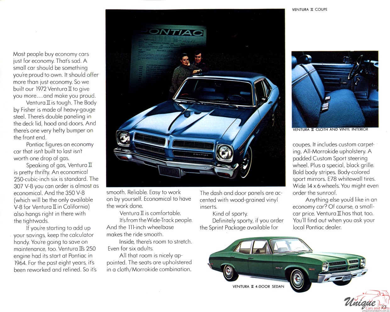 1972 Pontiac Brochure Page 25